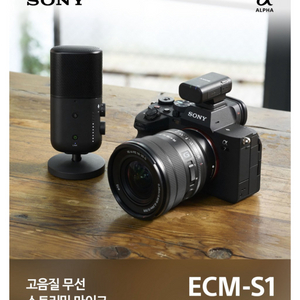 소니 무선 스트리밍 마이크 ECM-S1