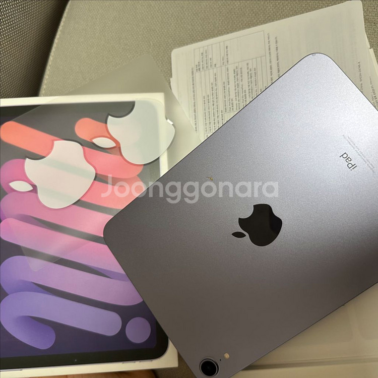 아이패드미니6 256gb 퍼플--0