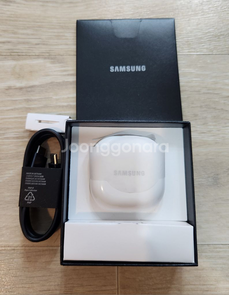 [풀박] 갤럭시 버즈2 프로 화이트--6