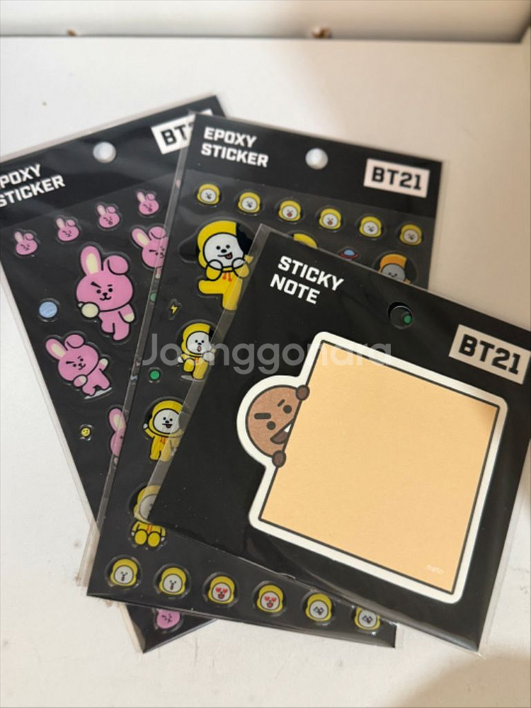 방탄소년단 bt21 스티커, 메모지--0