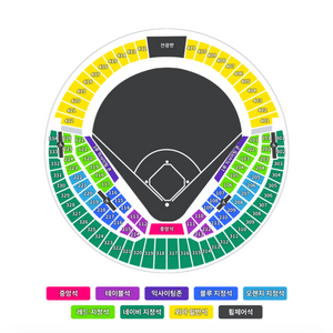 5월 21,22일 키움 삼성 1층, 2층 테이블 단석