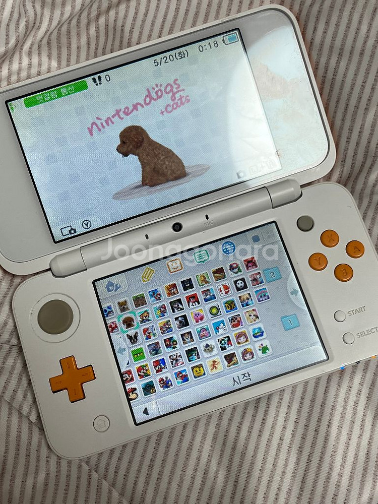 뉴 닌텐도 2ds xl + 고전게임 2nn +tt칩--6