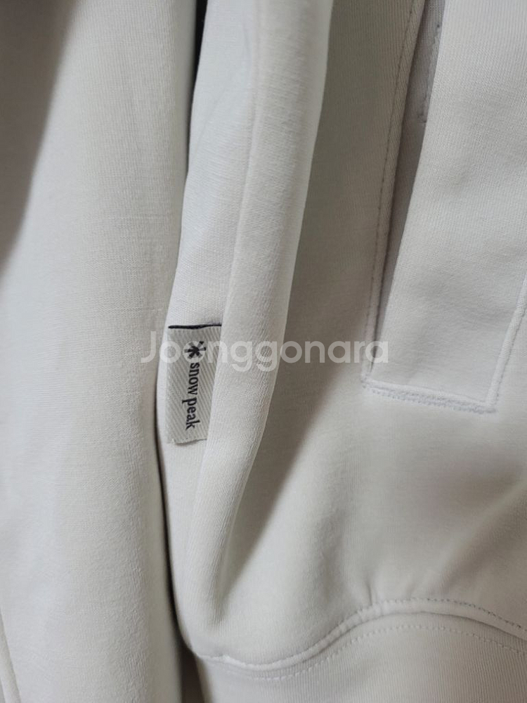 스노우피크 여성후드집업--2