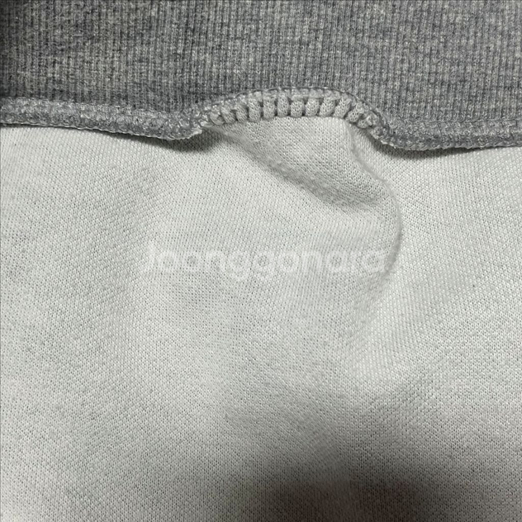 회색 후드티 무지 긴팔 티셔츠 오버핏 빈티지 에이블리--1