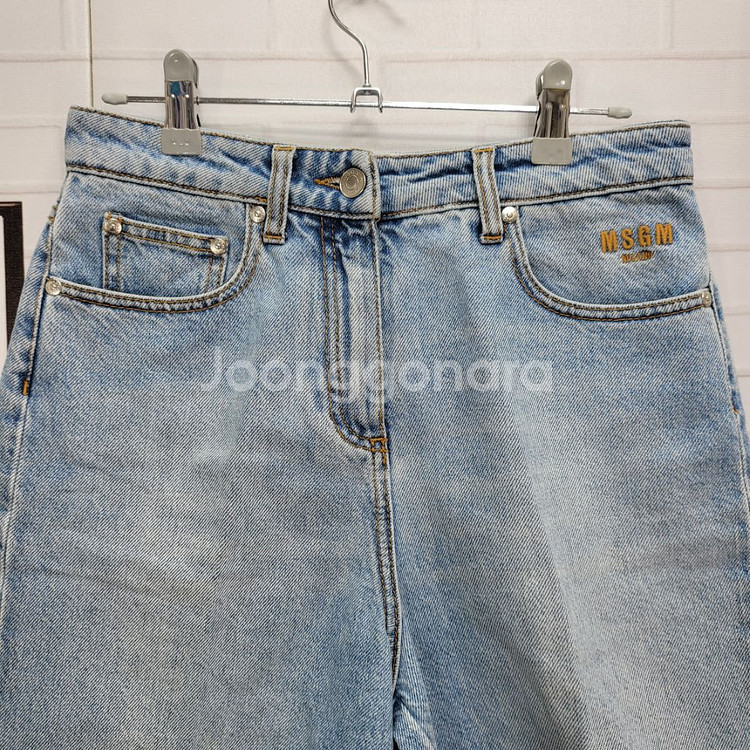 MSGM 엠에스지엠 데님 반바지 쇼츠 청바지 40사이즈--1