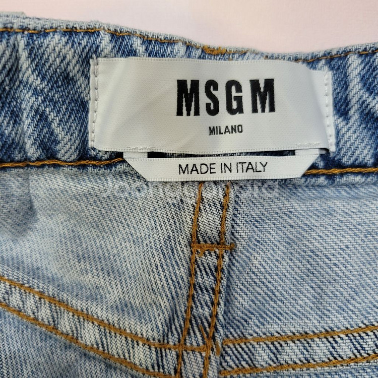 MSGM 엠에스지엠 데님 반바지 쇼츠 청바지 40사이즈--7
