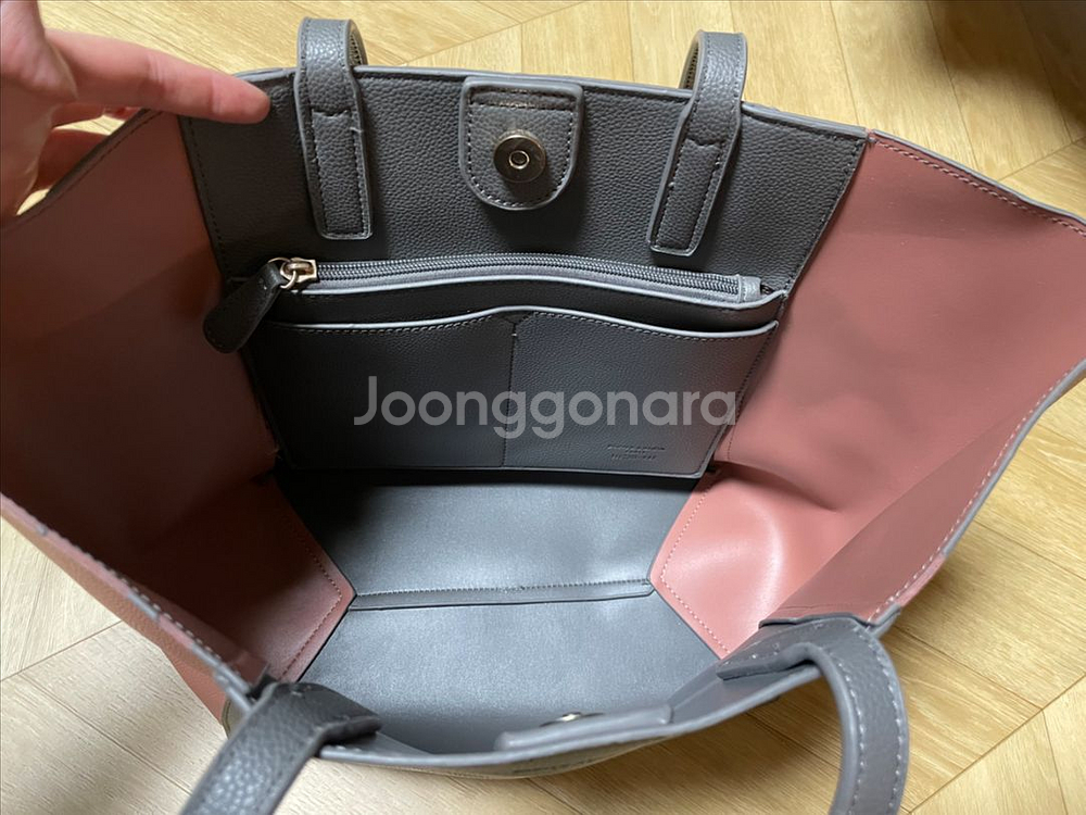 피에르가르뎅 쇼퍼 토트백 회핑--2