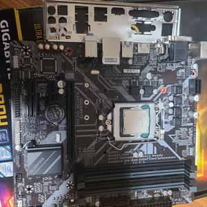 인텔 cpu i7 8700k + 기가 b365m ds3