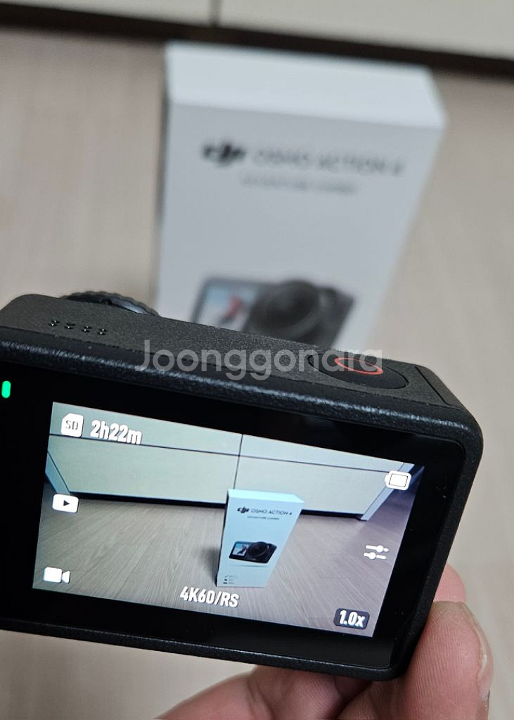 (미사용)DJI 오즈모 액션 4 어드벤처 콤보--1
