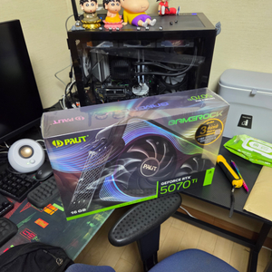 5070Ti 게임락 논oc + 펜텍스라이저킷