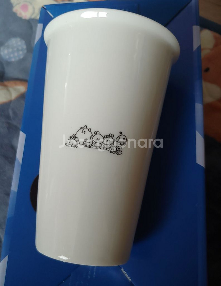 새제품 대전 꿈돌이 롱머그 텀블러+실리콘컵홀더 세트--0