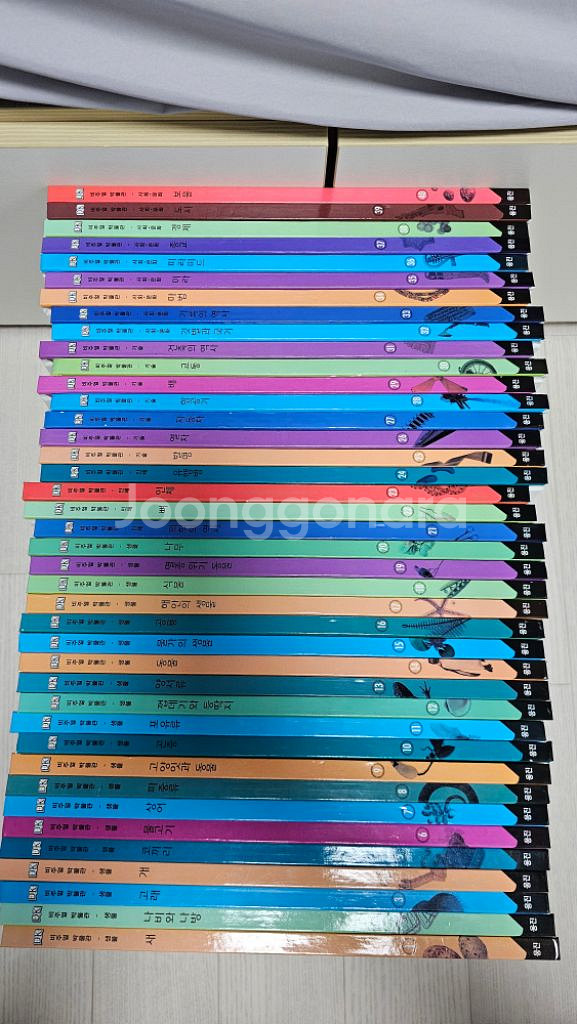 웅진북클럽 비주얼박물관 80권 전집 판매--2
