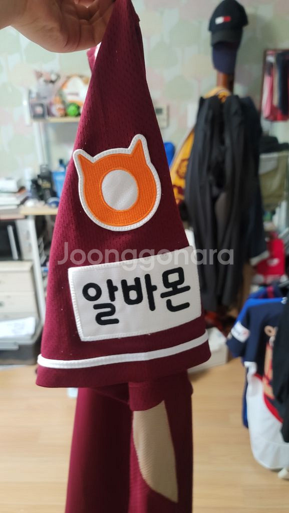 홍원기 2014년 넥센 시절 실착 유니폼 친필싸인--3