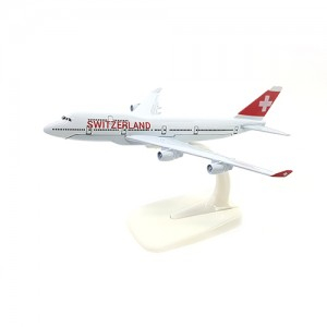 1/400 B747-400 스위스항공 비행기모형