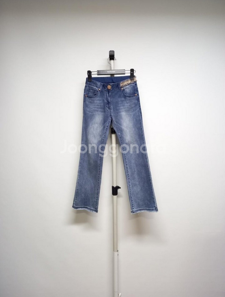 칼 라거펠트 부츠컷 일자핏 데님 25.XS--0