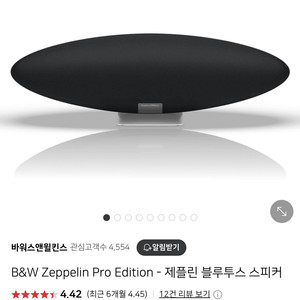 바워스앤윌킨스 제플린 블루투스 스피커