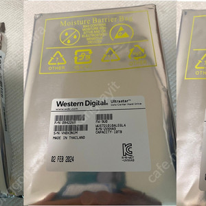 wd hdd 울트라스타 10t 팔거나 교환 (새상품)