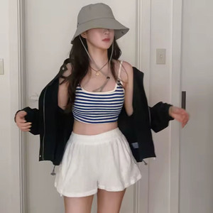[미개봉 새상품] 캡내장 나시 비치웨어 수영복
