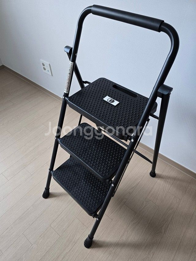 (새상품) 무명유실 3단 접이식사다리 광폭계단발판 판매--3