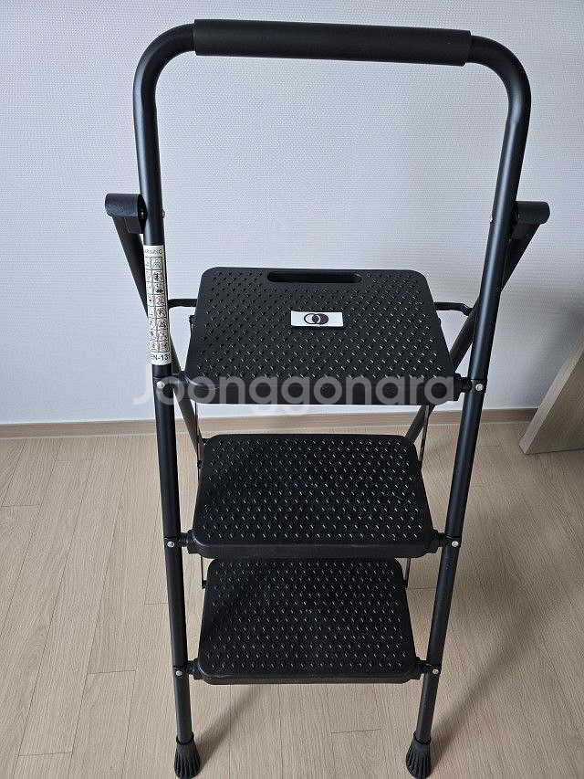 (새상품) 무명유실 3단 접이식사다리 광폭계단발판 판매--4