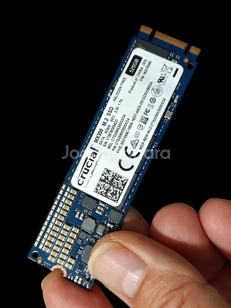마이크론 크루셜 M.2 SATA 512GB SSD--2