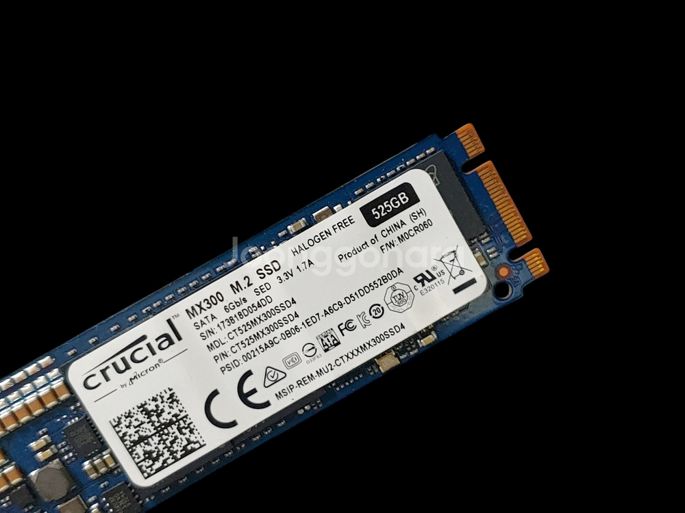 마이크론 크루셜 M.2 SATA 512GB SSD--4