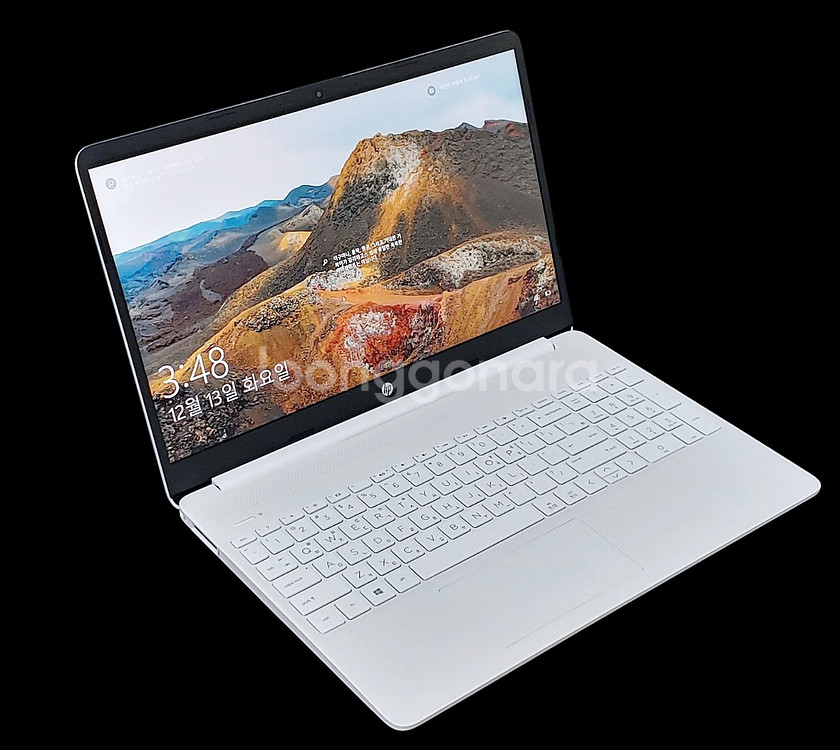 HP 사무용 15.6인치 화이트 슬림 노트북 PC--5