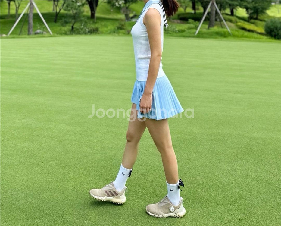 PXG 골프 여성 골프웨어 썸머 카라 슬리브리스 스웨터--2