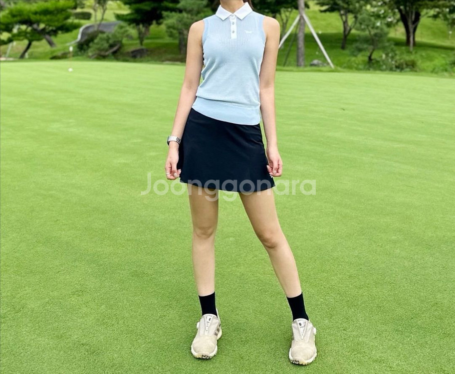 PXG 골프 여성 골프웨어 썸머 카라 슬리브리스 스웨터--2