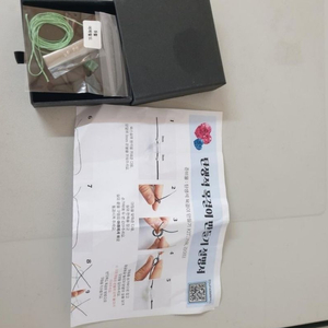 새상품 5월탄생석 에메랄드 목걸이 만들기