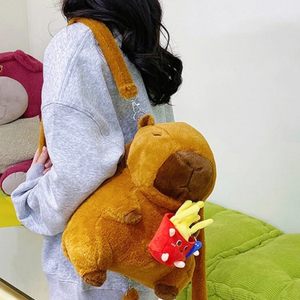 카피바라인형 배낭 백팩 가방 크로스백 소풍가방 여행가방