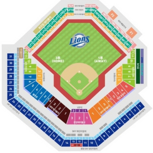 5/28(수) 삼성 vs 롯데 3루 스카이상단지정석