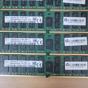 택포 서버용 sk ddr4 16g ecc 4개 일괄