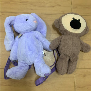 노블래빗 백팩노블래빗인형 40cm+인형덤