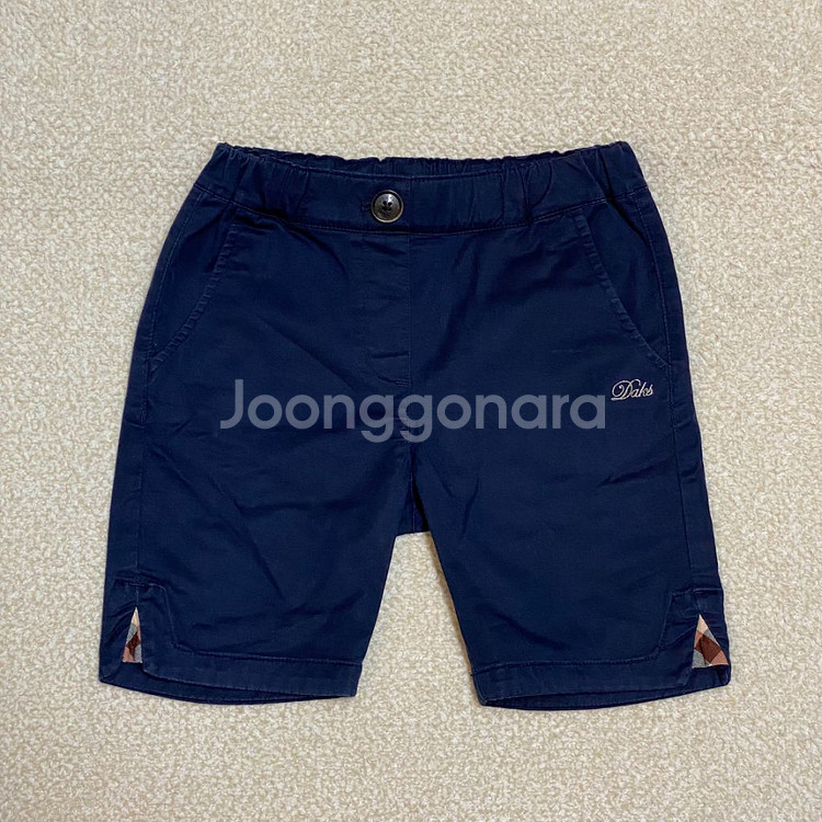 (정품) 닥스 키즈 네이비 반바지 110 닥스 5Y--0