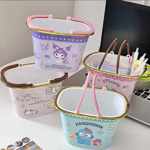 산리오 손잡이 바구니