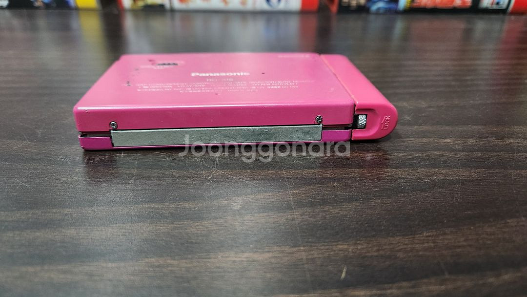 핑크색 파나소닉 워크맨 RQ-S15 부품용--1
