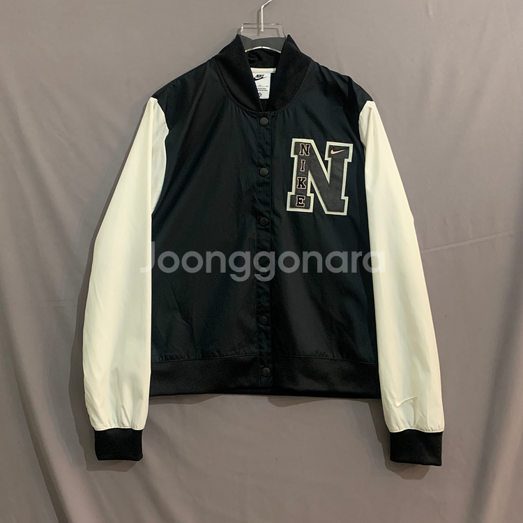 XL 나이키 우먼스 NSW 야구 스타디움 바시티 자켓--0
