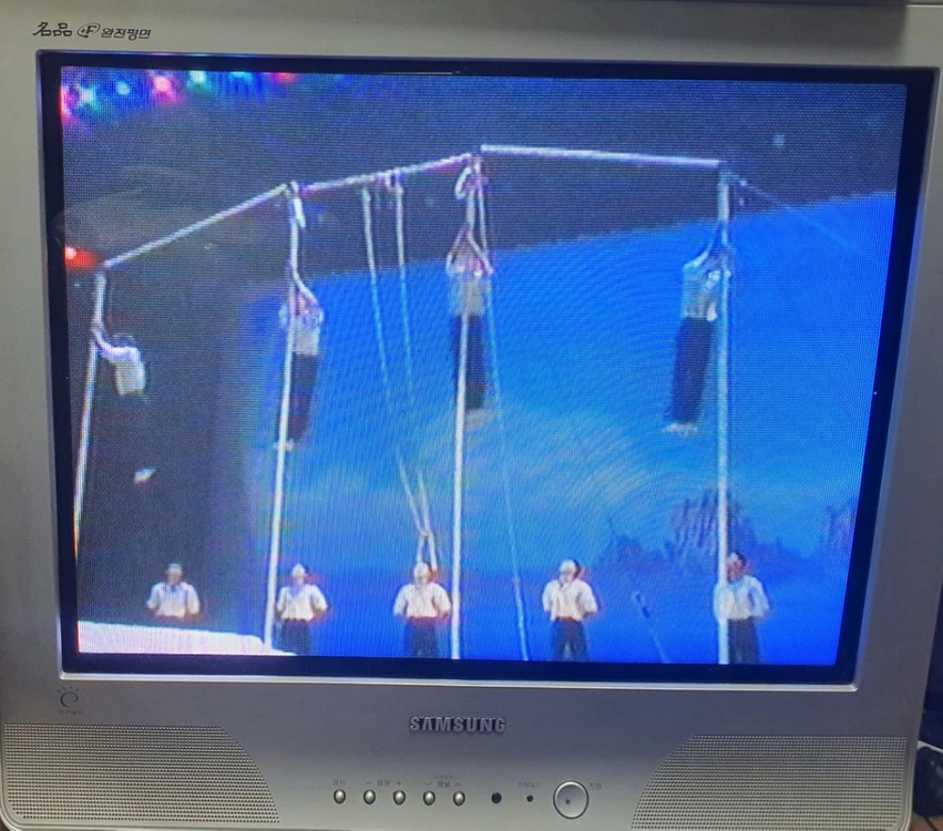 [희귀템] 평양 모란봉교예단 공연 비디오 테이프 이미지