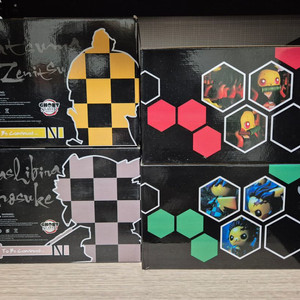 귀멸의 칼날x피카츄 레진 피규어