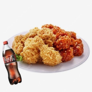 BBQ 비비큐 황금올리브 치킨+ 콜라