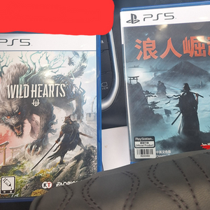 ps5 라이즈 오브 더 로닌 ,와일드하츠 일괄판매.8만