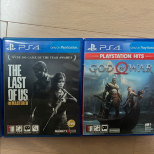 (택포)PS4 갓오브워 라스트오브어스 일괄로 팝니다