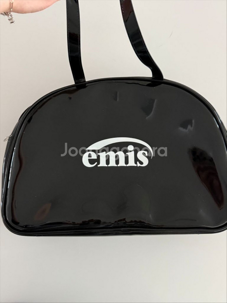 emis 에나멜 라운드 하프백--3