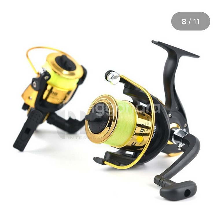 원투낚시대3.6m2대+5000번릴2대+릴줄+삼--7