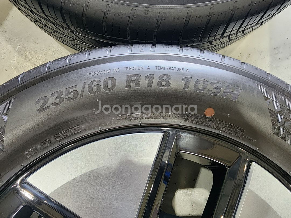 디올뉴 싼타페 mx5 18인치 휠타이어, 2356018--7