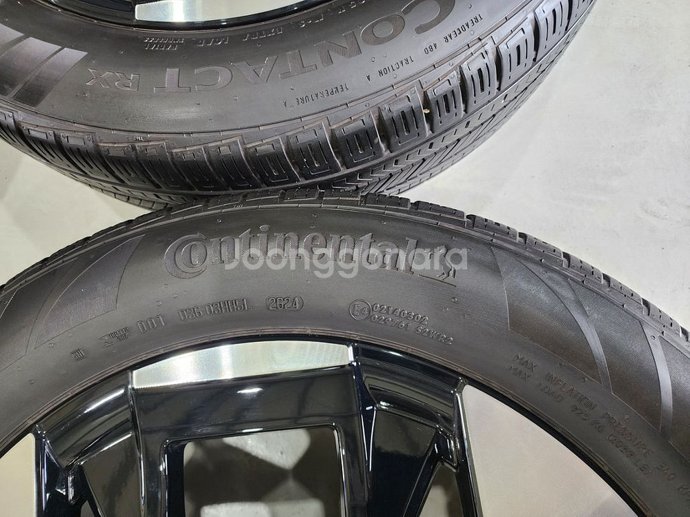 카니발 ka4 19인치 휠타이어,콘티넨탈 2355519--5