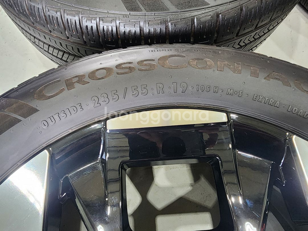 카니발 ka4 19인치 휠타이어,콘티넨탈 2355519--7