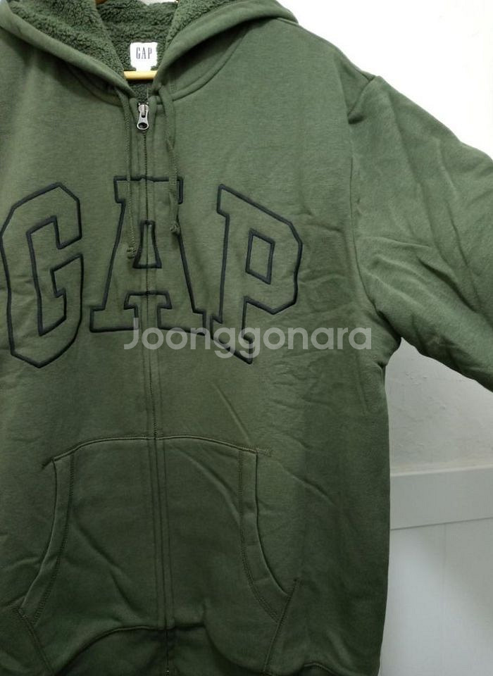 GAP 쉐르파 후드집업 XL--4