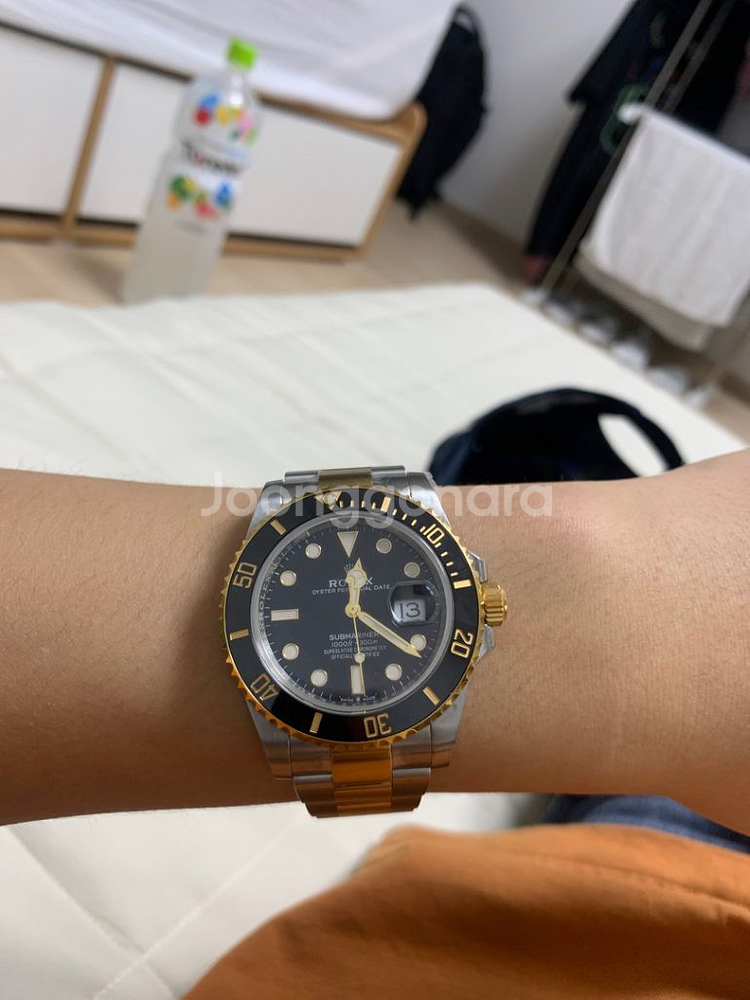 롤렉스 서브마리너 흑콤41mm--0